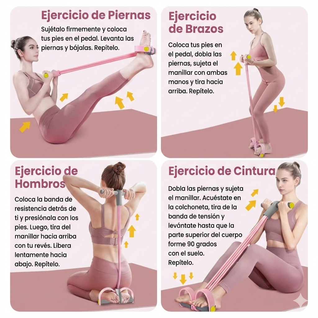 bandas electicas con pedal